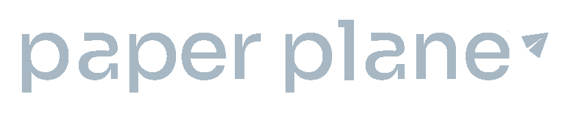 paper plane design logo